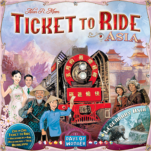 TICKET TO RIDE - ESPANSIONE ASIA TICKET TO RIDE - ESPANSIONE ASIA