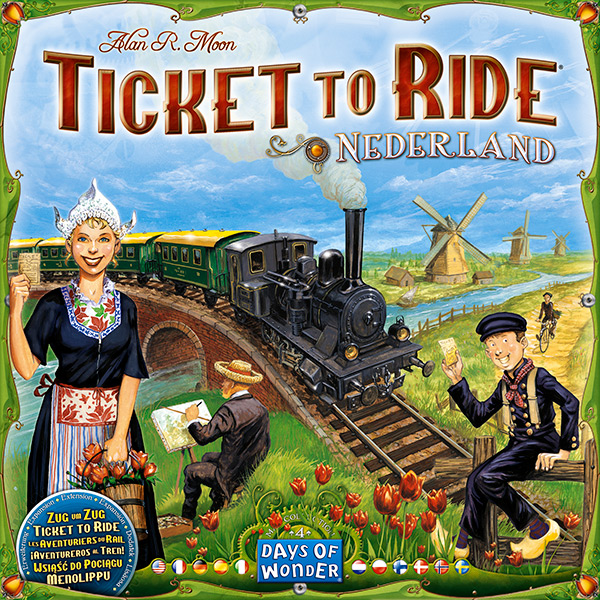TICKET TO RIDE - ESPANSIONE NEDERLAND TICKET TO RIDE - ESPANSIONE NEDERLAND